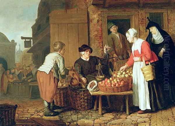 The Fruit Seller - view 1