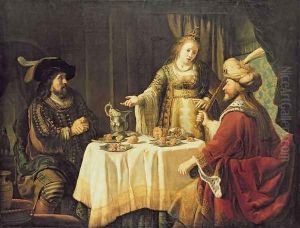 The Meal with Esther by Jan Victors