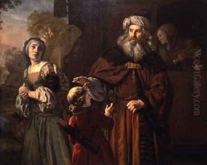 The Dismissal of Hagar, 1650 by Jan Victors