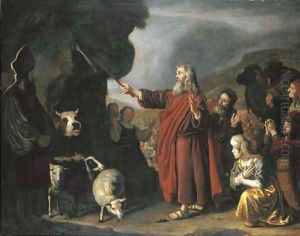 Moses Striking the Rock