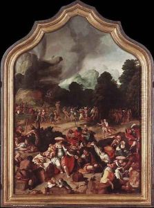 Worshipping of the Golden Calf c. 1530