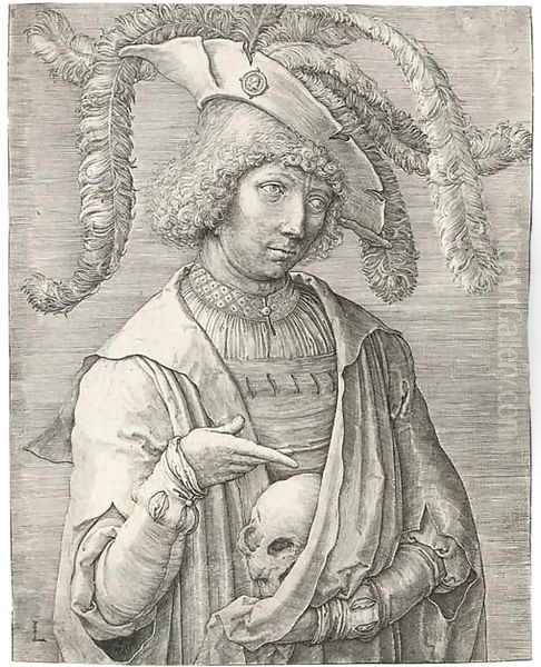 The Milkmaid by Lucas Van Leyden