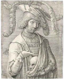 The Milkmaid by Lucas Van Leyden