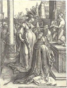 Solomon's Idolatry by Lucas Van Leyden