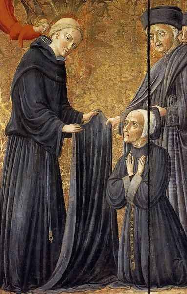 The Blessed Agostino Novello Assigning The Habit Of The Hospital To The Rector - view 1