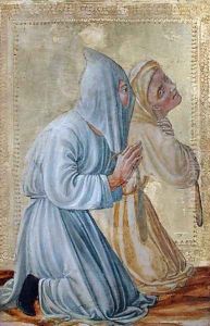 Two Kneeling Flagellants, c.1450 by Lorenzo Di Pietro Vecchietta