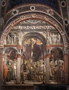 The Founding of the Spedale di Santa Maria della Scala 1441 by Lorenzo Di Pietro Vecchietta