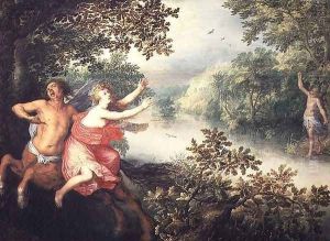 Hercules, Deianeira and the centaur Nessus, 1612