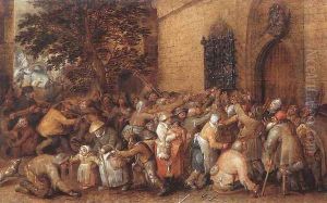 Distribution of Loaves to the Poor by David Vinckboons I