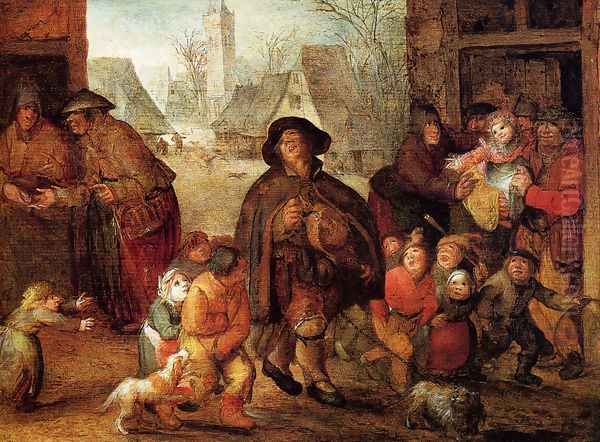 The Blind Hurdy Gurdy Player - view 1