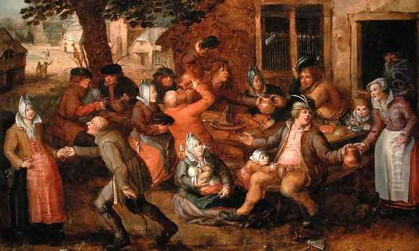 Peasants Merrymaking - view 1