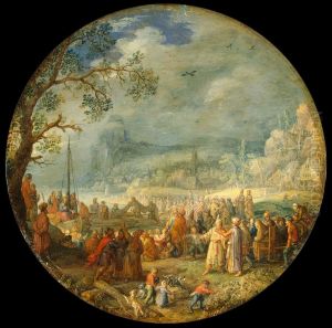 Sermon of Christ at the Lake Genezareth by David Vinckboons I