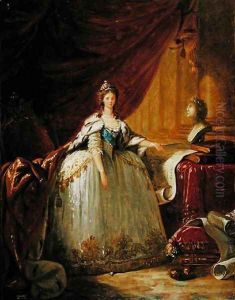 Portrait of the Dowager Tsarina Maria Feodorovna 1759-1828