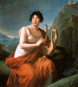 Madame de Stael as Corinne, 1809