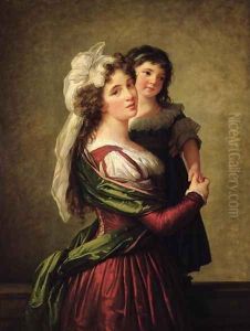 Madame Rousseau and her Daughter, 1789
