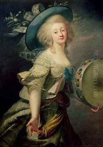 Portrait of Marie-Anne de Cupis 1710-70 also known as La Camargo