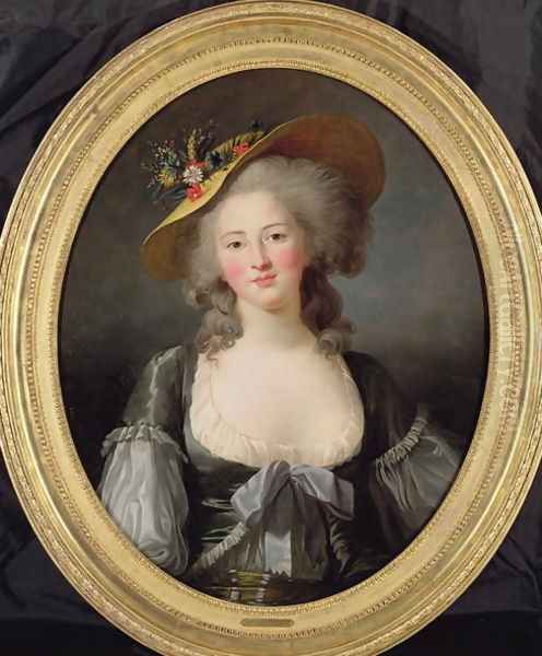 Portrait of Princess Elisabeth of France 1764-94 a sister of Louis XVI, 1782 - view 1