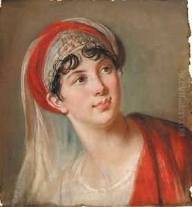 Portrait of Giuseppina Grassini, bust length, in the role of Zaira