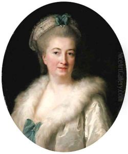 Portrait of the artist's mother, Madame Le Sevre by Elisabeth Vigee-Lebrun