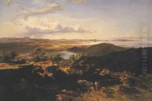The Valley of Mexico from Sta. Isabel Hill, 1875 by Jose Maria Velasco