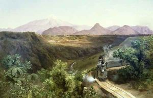 Citlatepetl, 1897 by Jose Maria Velasco
