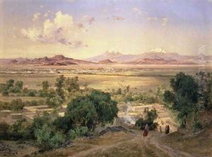 The Valley of Mexico from the Low Ridge of Tacubaya, 1894 by Jose Maria Velasco