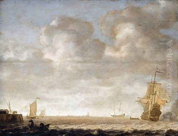 An Estuary Scene 1641-45 - view 1