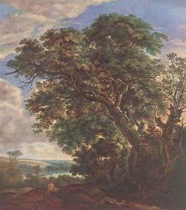 Landscape with River and Trees by Simon De Vlieger