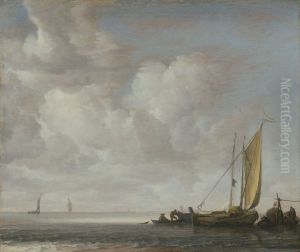 Calm Sea by Simon De Vlieger