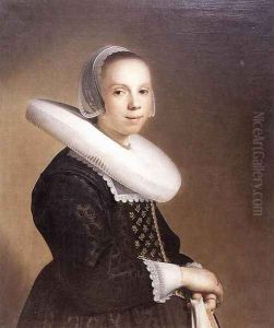 Portrait of a Bride 1640 by Johannes Cornelisz. Verspronck