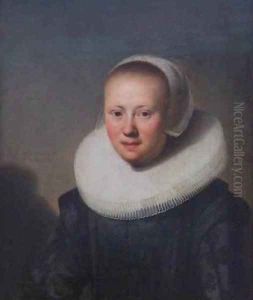 Portrait of a Woman by Johannes Cornelisz. Verspronck