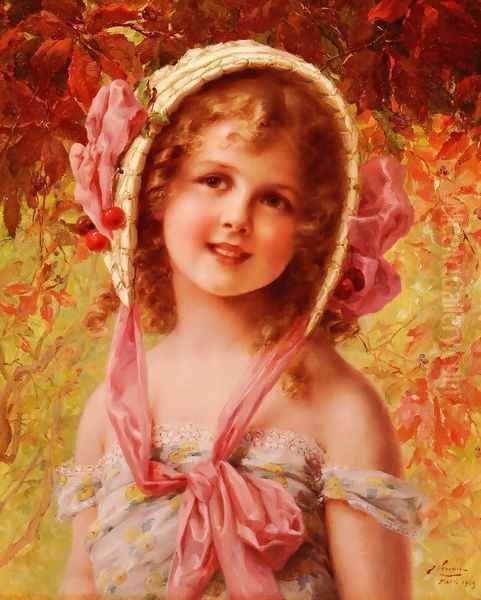 The Cherry Bonnet by Emile Vernon