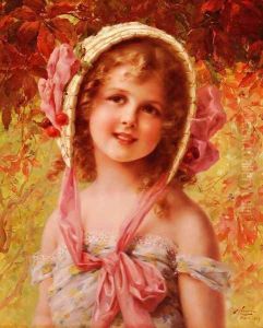 The Cherry Bonnet by Emile Vernon