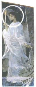 Angel with Censer and Candle 1887