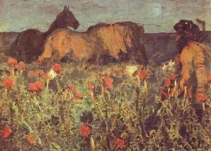 At Nightfall. 1900