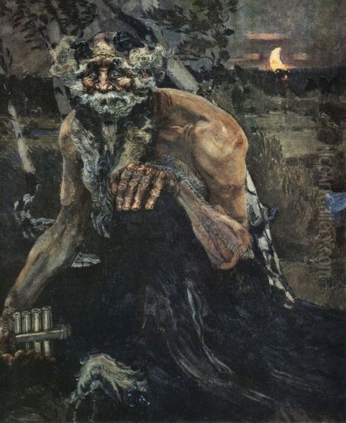 Pan, 1899 by Mikhail Aleksandrovich Vrubel