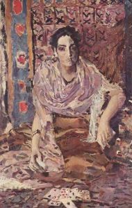 The Fortune Teller, 1895 by Mikhail Aleksandrovich Vrubel