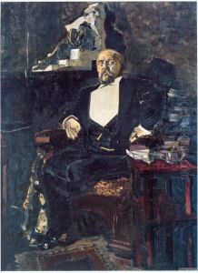 Portrait of Sawa Mamontov, the Founder of the First Private Opera, 1897