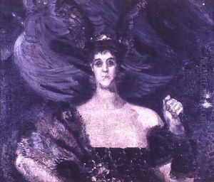 Valkyrie, 1899 by Mikhail Aleksandrovich Vrubel