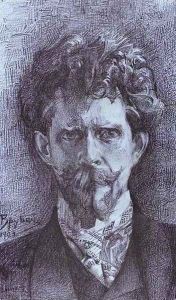 Portrait of Psychiatrist Fiodor Usoltsev, the Artist's Doctor, 1904