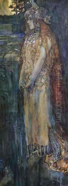 Nadezhda Zabela-Vrubel as Princess Volkhova, 1898 - view 1