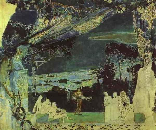 Night in Naples, 1891 - view 1