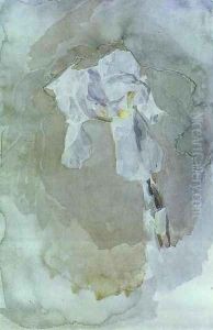White Iris, 1886-1887 by Mikhail Aleksandrovich Vrubel