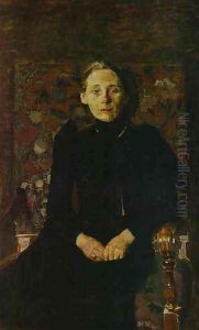 Portrait of Artsybusheva, wife of the Businessman Artsybushev. 1897 by Mikhail Aleksandrovich Vrubel