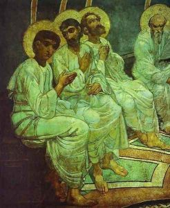 Pentecost, (detail-1) 1884