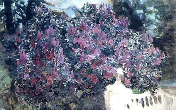 Lilacs (unfinished) - view 1