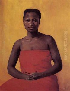 Seated Black Woman, Front View