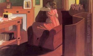 Intimacy by Felix Edouard Vallotton