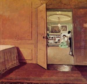 Interior, Vestibule by Lamplight Interior, Vestibule by Lamplight