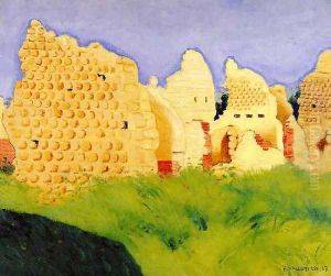 Ruins at Souain, Sunset
